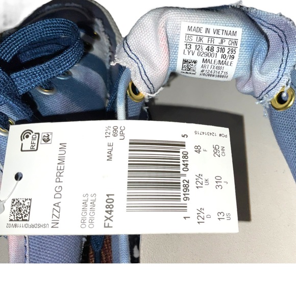 ADIDAS ORIGINALS Nizza Lo Consortium Donald Glover Tie-Dye - Picture 9 of 13